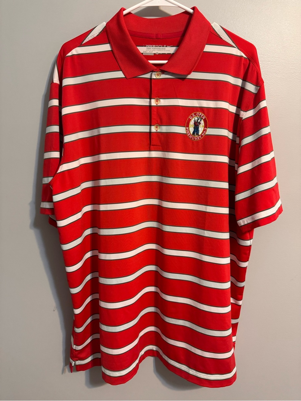 Nike Golf Dri-Fit Performance US Open Pinehurst No. 2 2014 Men's XLâ VTG